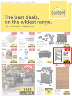 Builders KZN: The Best Deals, On The Widest Range (25 Sep - 21 Oct 2018), page 1