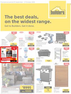 Builders KZN: The Best Deals, On The Widest Range (25 Sep - 21 Oct 2018), page 1