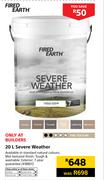Fired Earth Severe Weather