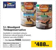 Fired Earth 5Ltr Woodgard Timbapreservative-Each