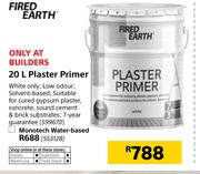 Fired 20L Earth Plaster Primer