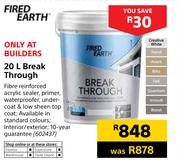 Fired Earth 20Ltr Break Through