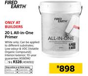 Fired Earth 20Ltr All In One Primer