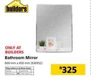 Bathroom Mirror-600mm x 450mm