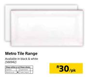 Metro Tile Range-Per Pack