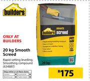 Builders 20Kg Smooth Screed