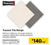 Tussore Tile Range-600mm x 600mm Per Sqm