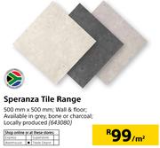 Speranza Tile Range-500mm x 500mm Per Sqm