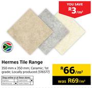 Hermes Tile Range-350mm x 350m Per Sqm