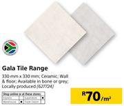 Gala Tile Range-330mm x 330mm Per Sqm
