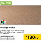 Van Dyck Cottage Weave-Per Sqm