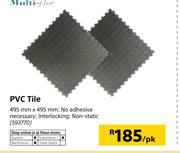 Multi Flor PVC Tile-495mm x 495mm Per Pack
