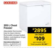 Goldair 205Ltr Chest Freezer