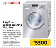 Bosch 7Kg Front Loader Washing Machine