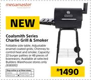 Megamaster Coalsmith Series Charlie Grill & Smoker
