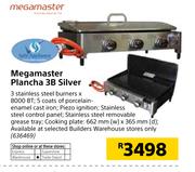 Megamaster Plancha 3B Silver