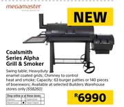 Megamaster Coalsmith Series Alpha Grill & Smoker