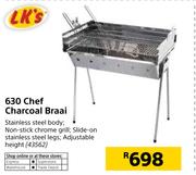 Lk's 630 Chef Charcoal Braai