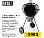 Weber 570mm One Touch Premium Grill