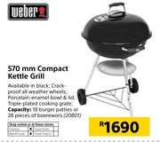 Weber 570mm Compact Kettle Grill