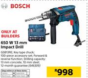 Bosch 650W 13mm Impact Drill