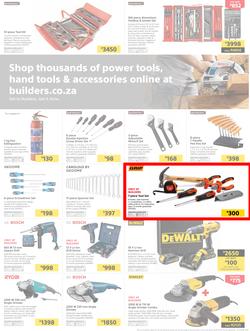 Builders KZN: The Best Deals, On The Widest Range (25 Sep - 21 Oct 2018), page 12