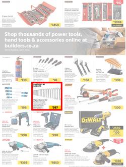 Builders KZN: The Best Deals, On The Widest Range (25 Sep - 21 Oct 2018), page 12