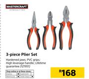 Mastercraft 3 Piece Plier Set
