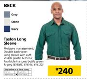 Beck Taslon Long Sleeve