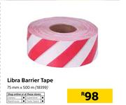 Libra Barrier Tape-75mm x 500m