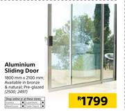 Aluminium Sliding Door-1800mm x 2100mm