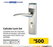 Edge Cylinder Lock Set