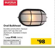 Eurolux Oval Bulkhead