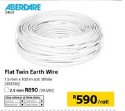Aberdare Flat Twin Earth Wire