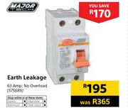 Major Tech Earth Leakage