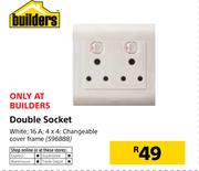 Builders Double Socket