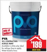 PVA Contractors Acrylic Paint