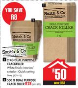 Smith & Co Dual Purpose Crack Filler-500gm