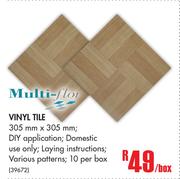 Multi-Floor Vinyl Tile-Per Box