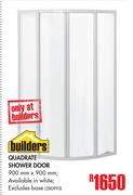 Builders Quadrate Shower Door