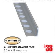 M-Trim Aluminium Straight Edge