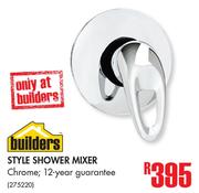 Builders Style Shower Mixer