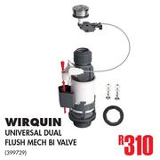 Wirquin Universal Dual Flush Mesh Bi Value