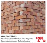 Clay Stock Bricks-Each