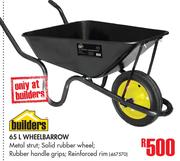 Builders 65Ltr Wheelbarrow