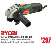 Ryobi 650W Handyline Angle Grinder