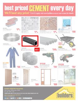 Builders Willowvale : Super Value At Your Superstore (19 Sep - 8 Oct 2017), page 4