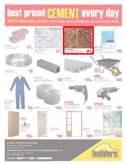 Builders Willowvale : Super Value At Your Superstore (19 Sep - 8 Oct 2017), page 4