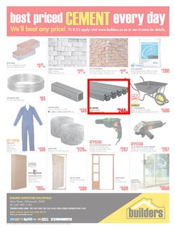 Builders Willowvale : Super Value At Your Superstore (19 Sep - 8 Oct 2017), page 4