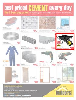 Builders Willowvale : Super Value At Your Superstore (19 Sep - 8 Oct 2017), page 4